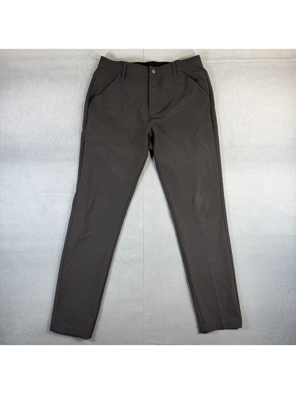 Bylt Kinetic 2.0 Pants Mens 32x30 Gray Slim Straight Performance Chino Stretch